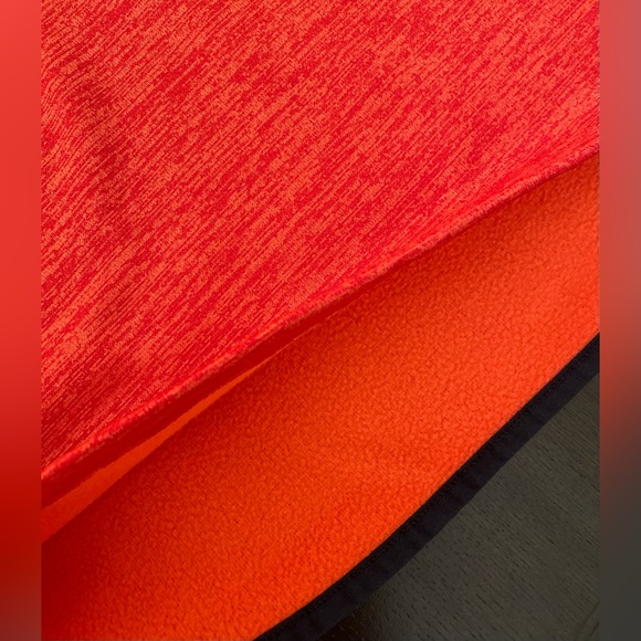 NWT Under Armour Men's Armour Fleece 1/2 Zip Pullover - Red - Picture 10 of 14